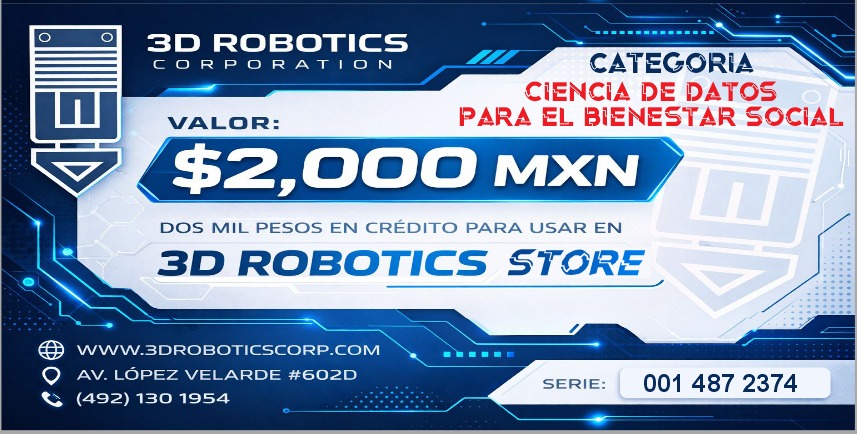 Premio vertiente Ciencia de datos para el bienestar social