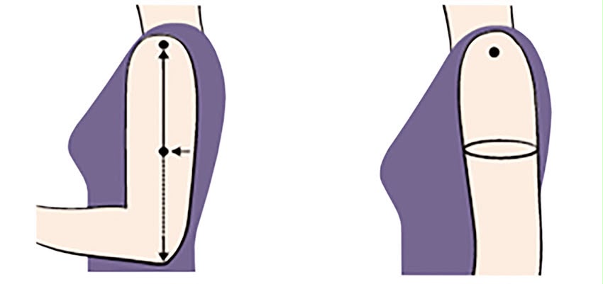 Circunferencia de brazo